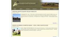 Desktop Screenshot of clayfarmpartnership.com